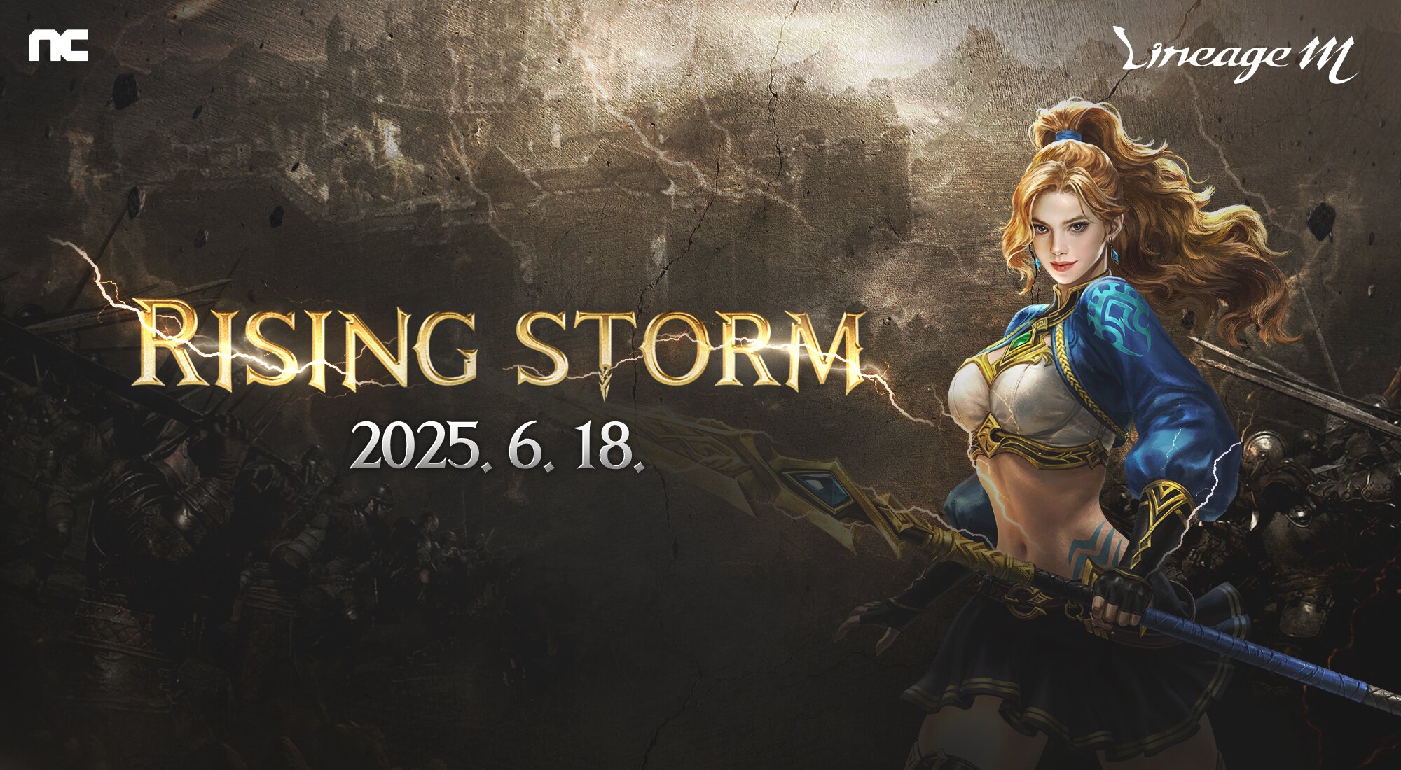 天堂M开始提前预订“RISING STORM”...雷神·里布特